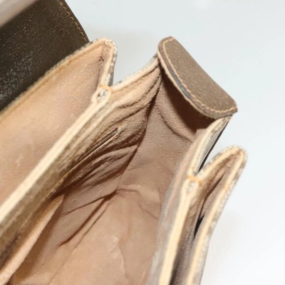 GUCCI GG Supreme Web Sherry Line Bag PVC Beige Gold 904 02 08 Auth 129908 - Picture 12 of 16